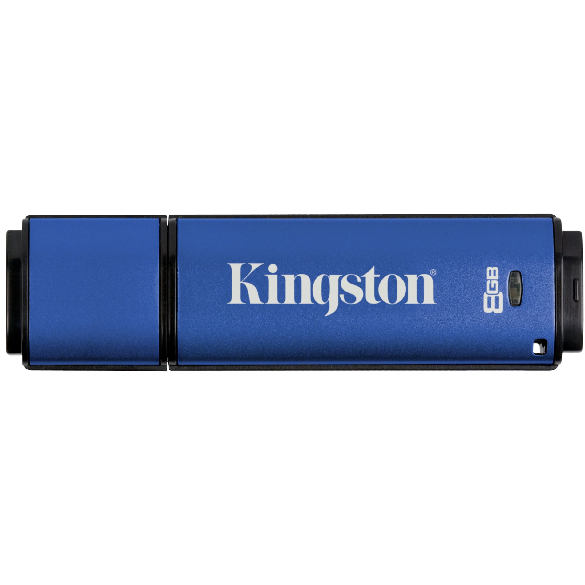Kingston DTVP30/8GB DataTraveler Vault Privacy 3.0 USB 3.0 Flash Drive, 8GB Storage, Password Protection, Encryption Support