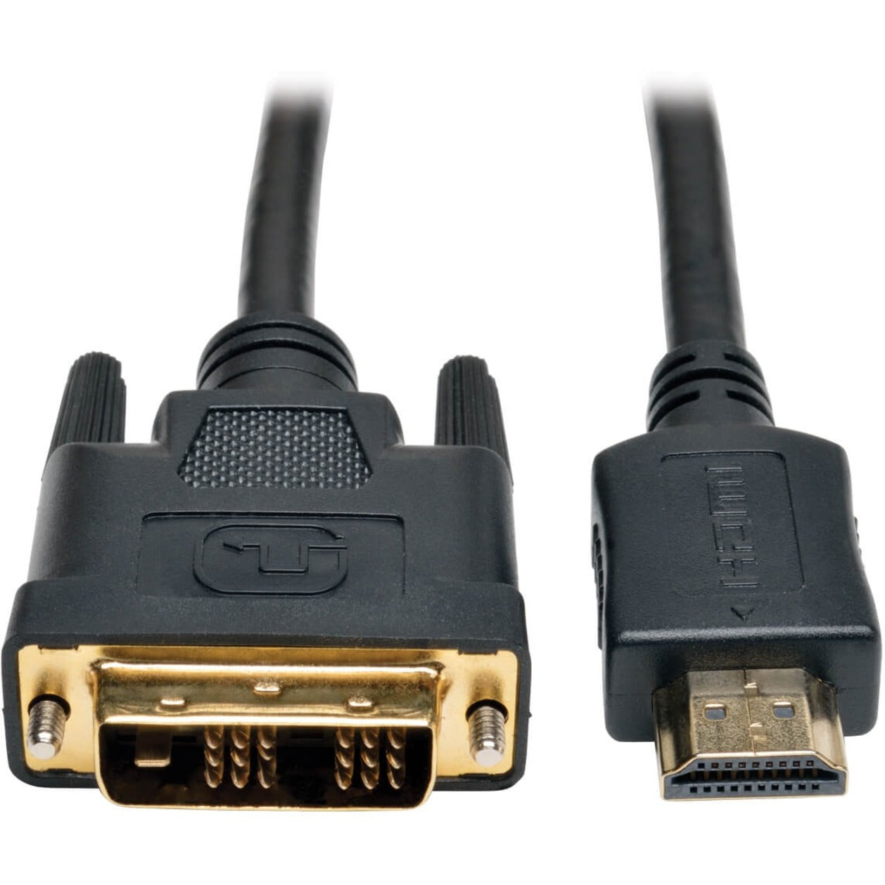 Tripp Lite P566-003 3-ft. HDMI to DVI Gold Digital Video Cable, Interference Protection, Crosstalk Protection, EMI/RF Protection