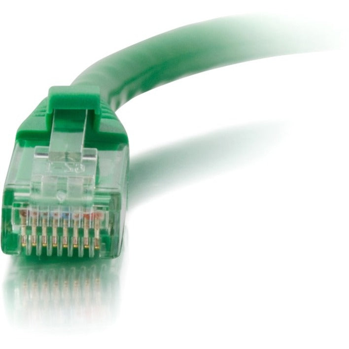 C2G 00954 6in Cat6 Snagless Unshielded (UTP) Ethernet Network Patch Cable, Green