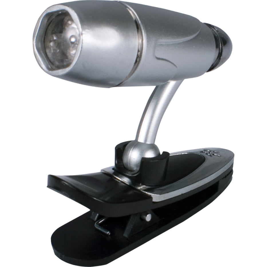 QVS LC-3LED Clip-On Go-Anywhere 3-LED Light, Hands-free, Durable, Lightweight