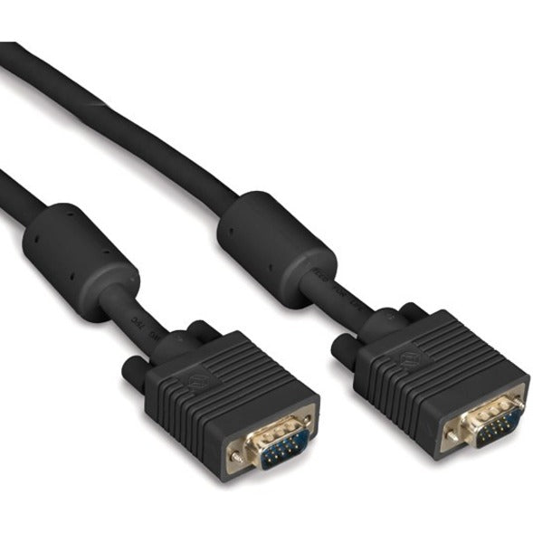 Black Box EVNPS06B-0020-MM VGA Video Cable Ferrite Core - Male/Male, 20-ft. (6.0-m), Interference Protection