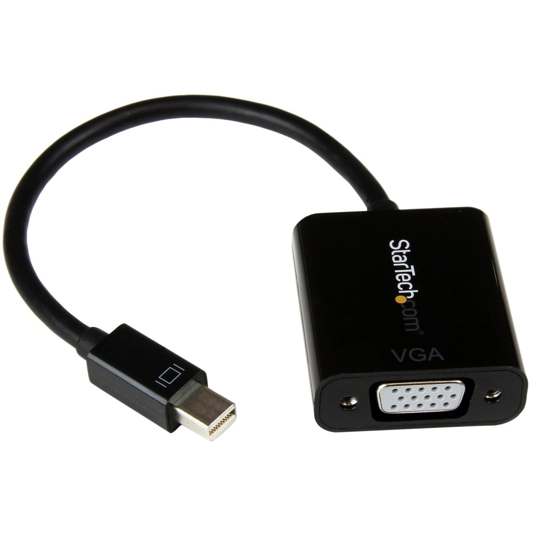 StarTech.com MDP2VGA2 Mini DisplayPort 1.2 to VGA Adapter Converter - Connect Your Mini DP Device to a VGA Display