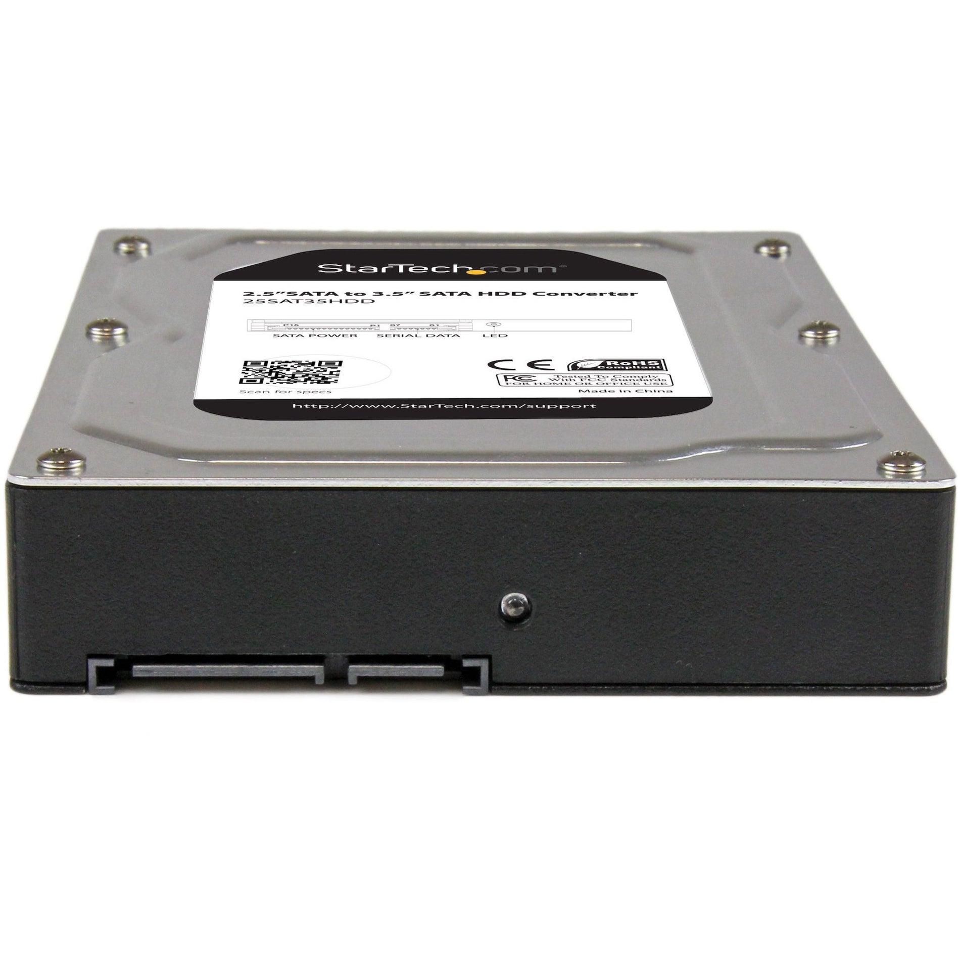 StarTech.com 25SAT35HDD 2.5" to 3.5" SATA HDD/SSD Enclosure, Easy Data Transfer and Storage