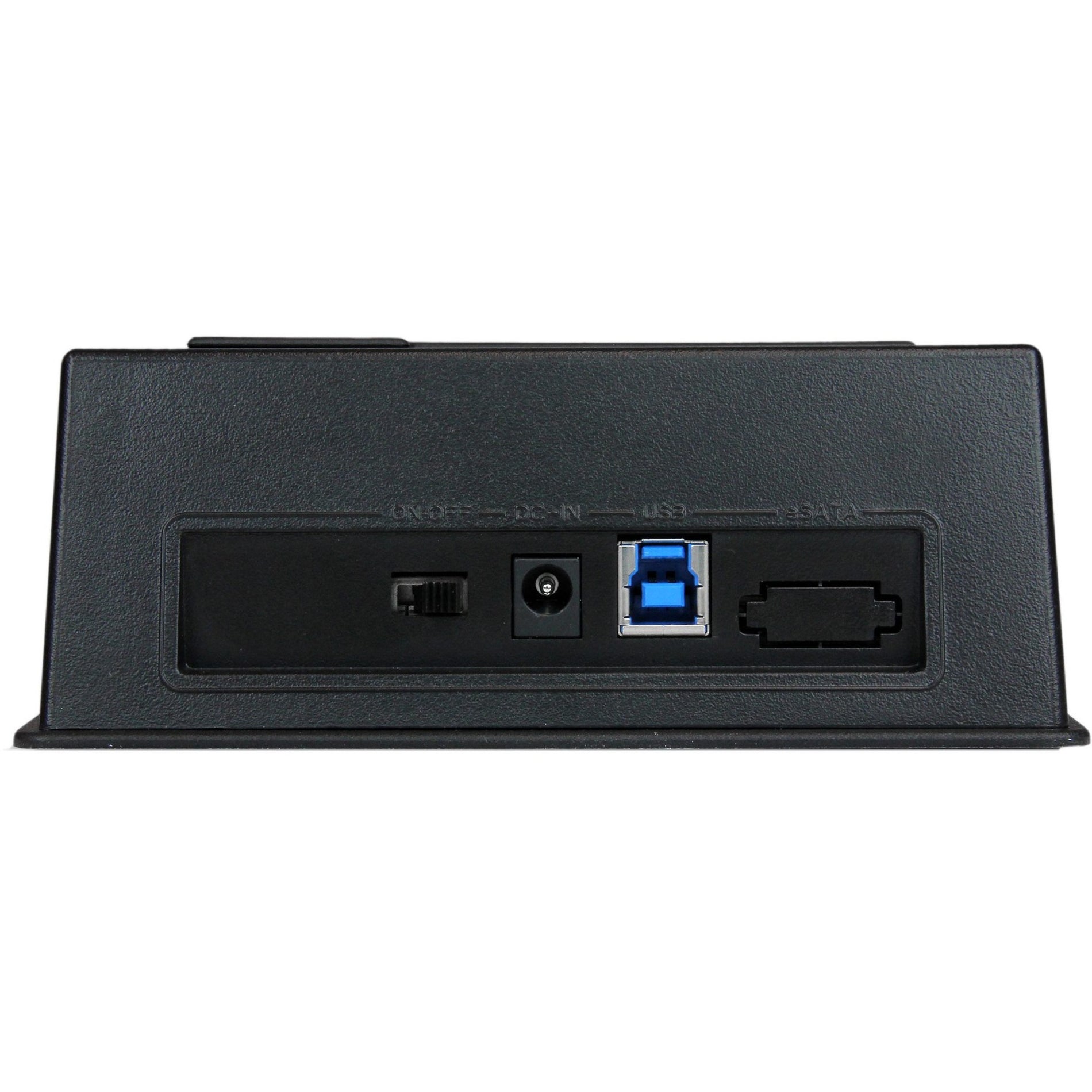 StarTech.com SDOCKU33BV USB 3.0 SATA III Hard Drive Docking Station SSD / HDD with UASP, Fast Data Transfer and Easy External Storage
