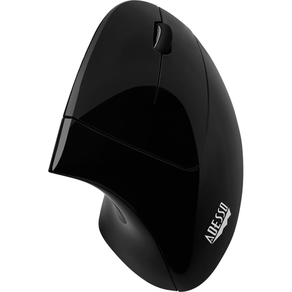 Adesso iMouse E10 2.4 GHz RF Wireless Vertical Ergonomic Mouse, Battery Indicator, Ergonomic Design