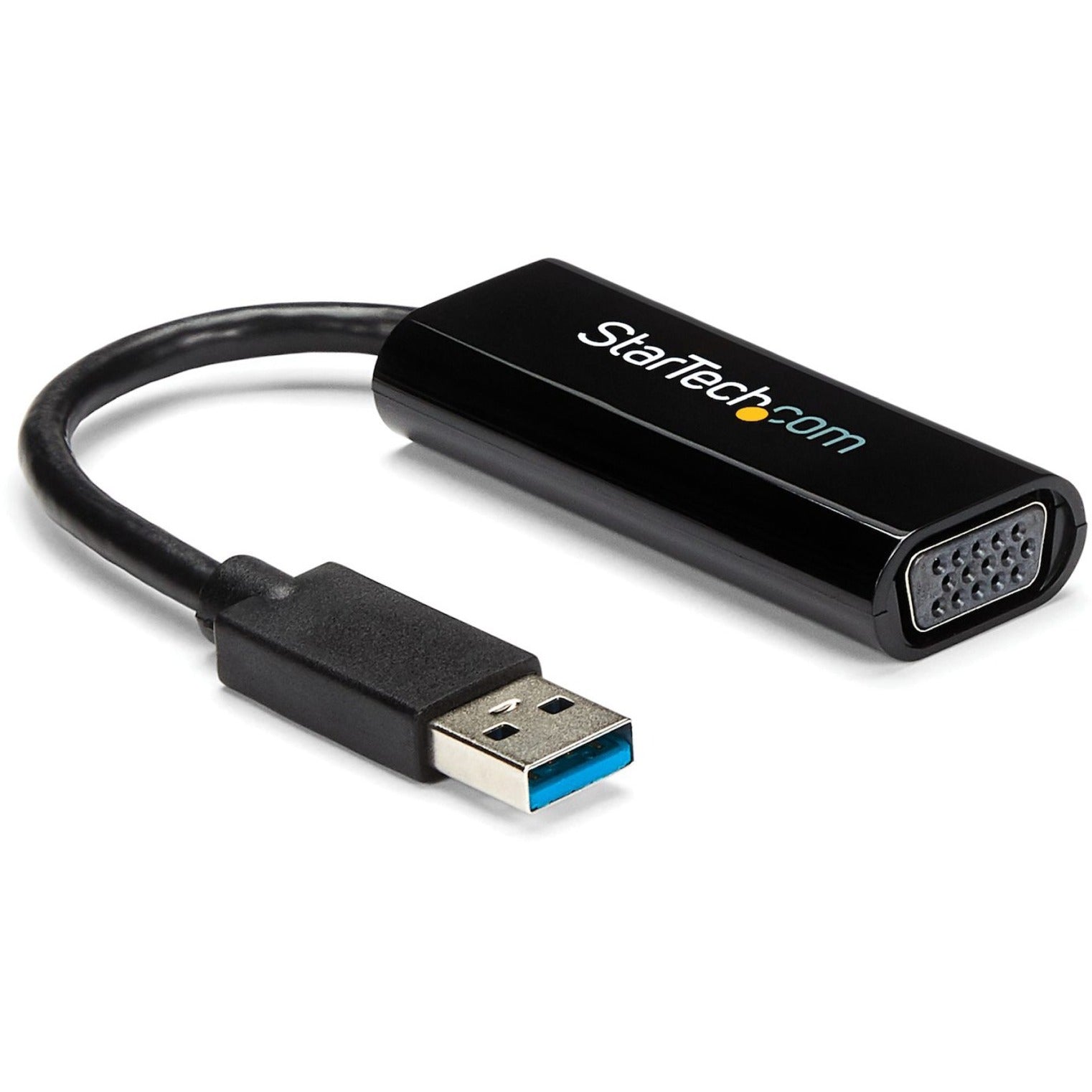 StarTech.com USB32VGAES Slim USB 3.0 Video Adapter, External Multi Monitor Adapter