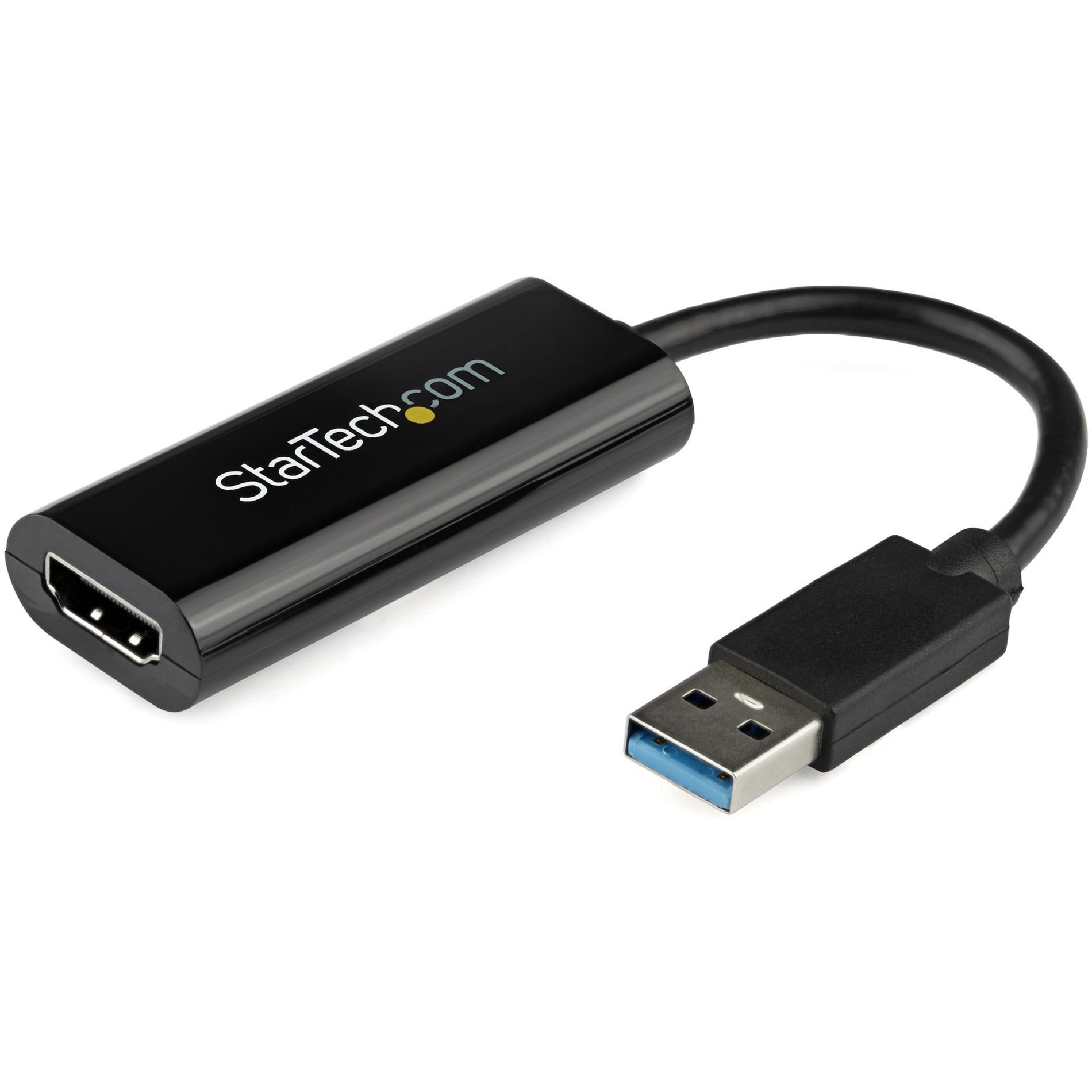StarTech.com USB32HDES Slim USB 3.0 to HDMI External Video Card Multi Monitor Adapter, Full HD 1080p Support