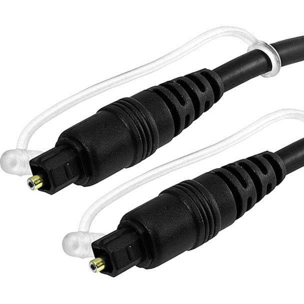 Monoprice 2669 50ft Optical Toslink 5.0mm OD Audio Cable, High-Quality Fiber Optic Cable for Audio Devices