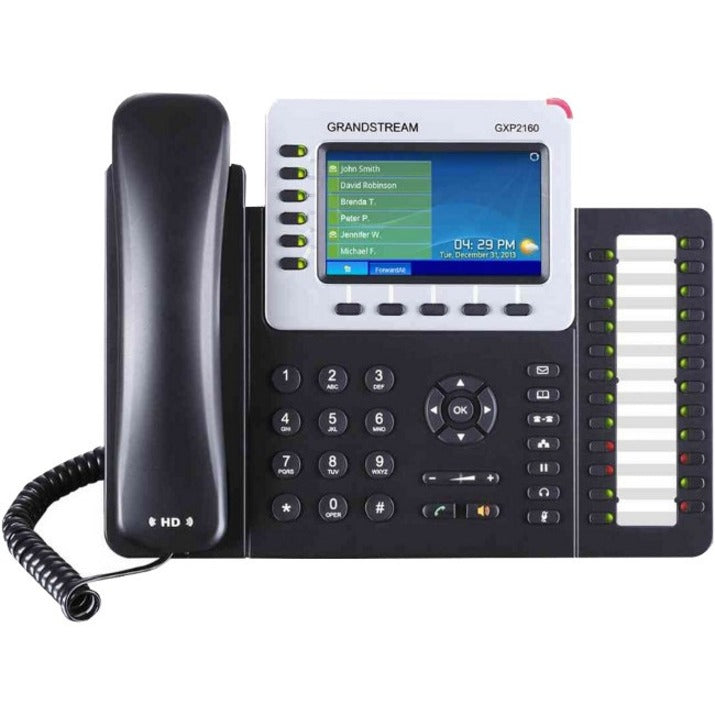 Grandstream SIP Telefon (GXP2160) IP Phone, 6 Lines, Color Display, Bluetooth