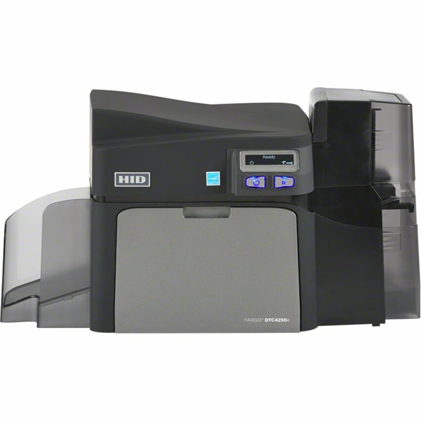 Fargo 052600 DTC4250e ID Card Printer/Encoder Single Sided, Color Printing Capability, 300 dpi