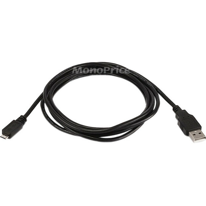 Monoprice 4868 6ft USB 2.0 A Male to Micro 5pin Male Cable, Data Transfer for Cellular Phone
