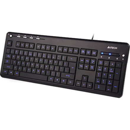A4Tech KD-126 Backlight Keyboard, USB Cable, Black