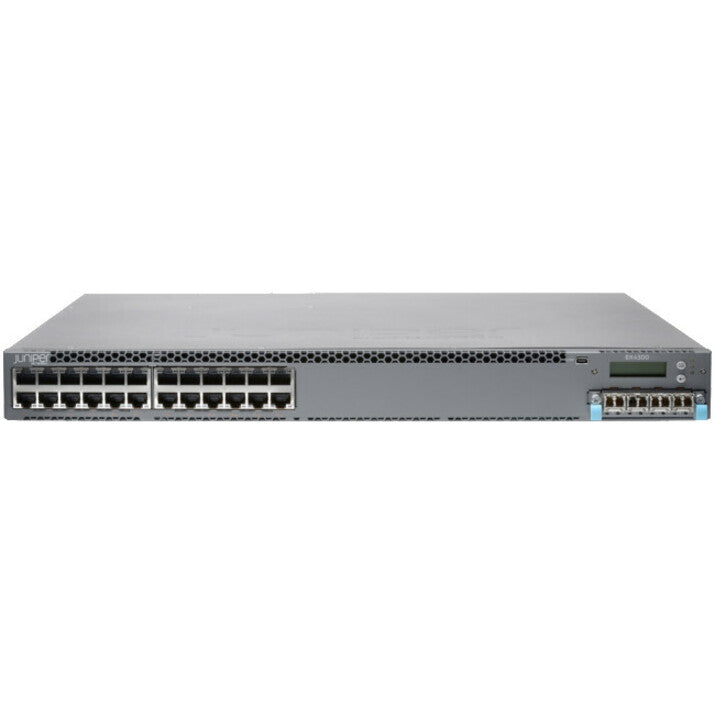 Juniper EX4300-24T-TAA EX4300-24T Layer 3 Switch, 24 x Gigabit Ethernet Network, 10/100/1000Base-T, 1U Rack-mountable