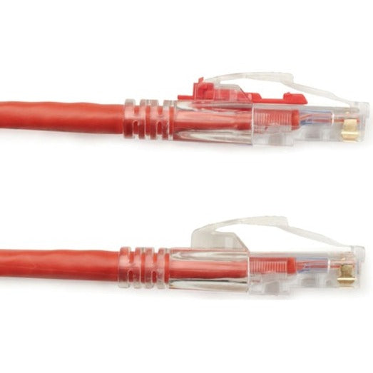 Black Box C6PC70-RD-05 GigaTrue 3 Cat.6 UTP Patch Network Cable, 5 ft, Red, Lifetime Warranty