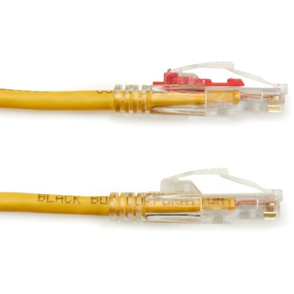 Black Box C6PC70-YL-15 GigaTrue 3 Cat.6 UTP Patch Network Cable, 15 ft, Snagless Boot, 1 Gbit/s Data Transfer Rate
