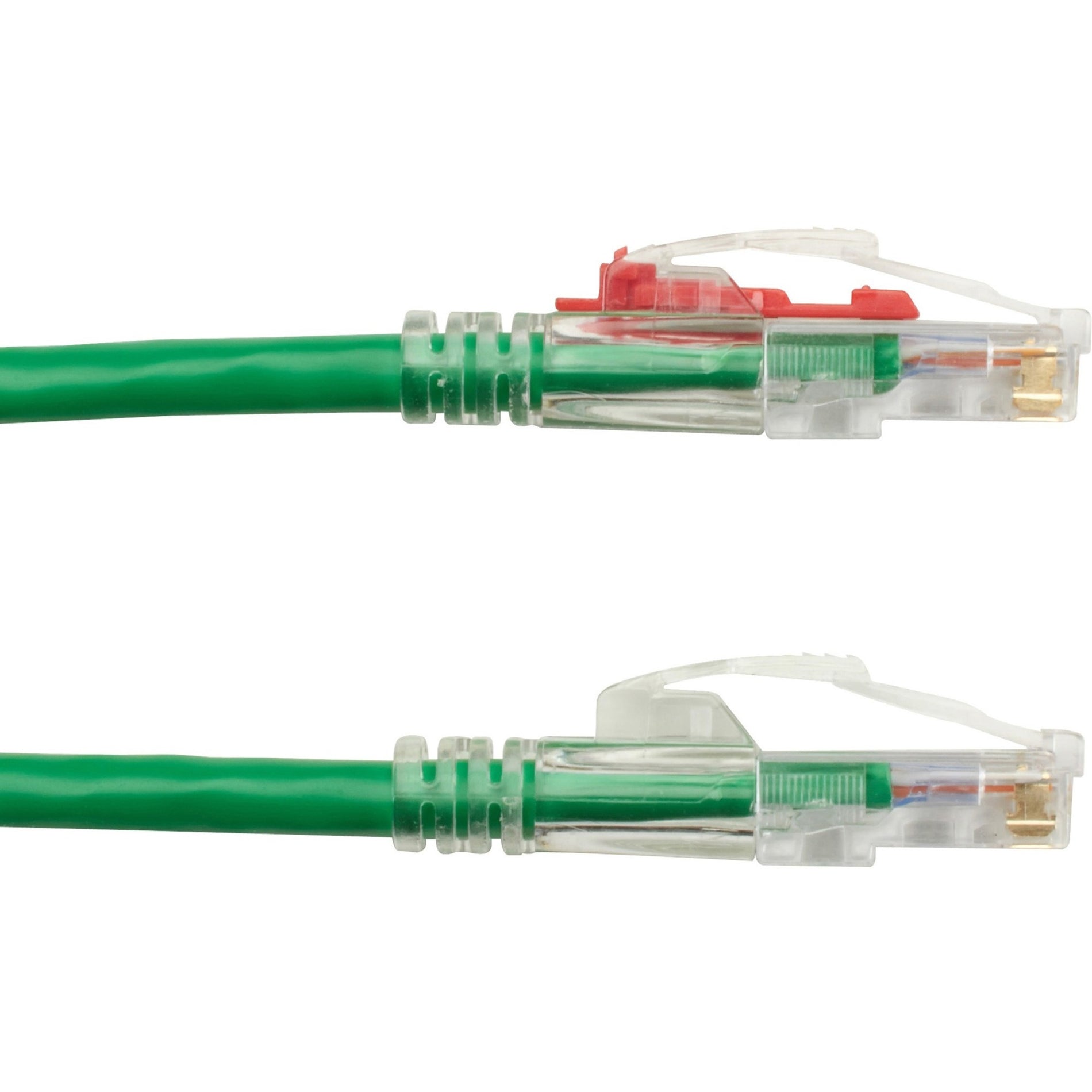 Black Box C6PC70-GN-03 GigaTrue 3 Cat.6 UTP Patch Network Cable, 3 ft, Green