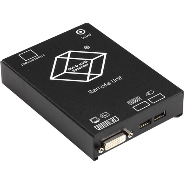 Black Box ACS4001A-R2-R ServSwitch Single DVI CATx KVM Extender, USB, Receiver