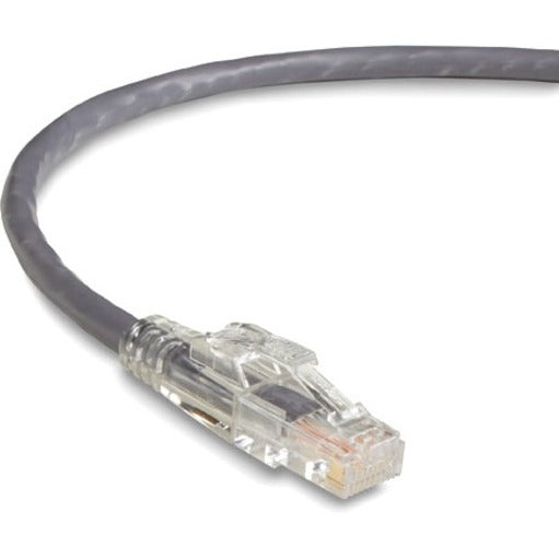 Black Box C6PC70-GY-02 GigaTrue 3 Cat.6 UTP Patch Network Cable, 2 ft, Snagless, 1 Gbit/s, Gray