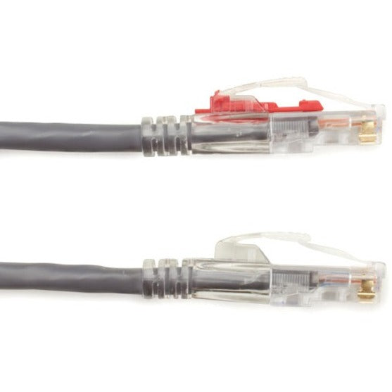Black Box C6PC70-GY-02 GigaTrue 3 Cat.6 UTP Patch Network Cable, 2 ft, Snagless, 1 Gbit/s, Gray
