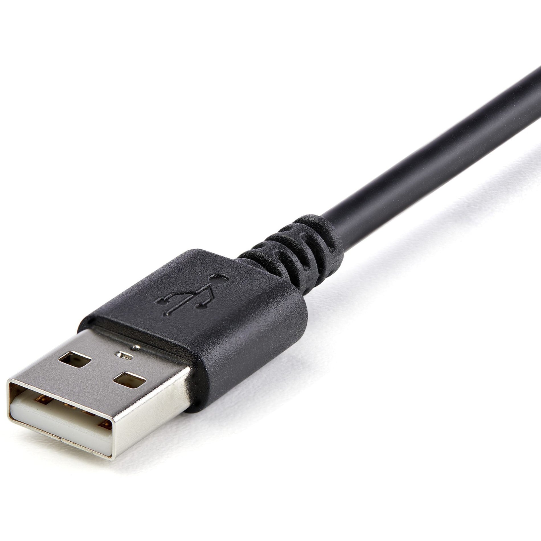 StarTech.com USBLT3MB Sync/Charge Lightning/USB Data Transfer Cable, 9.84 ft, MFI Certified, Reversible, Black