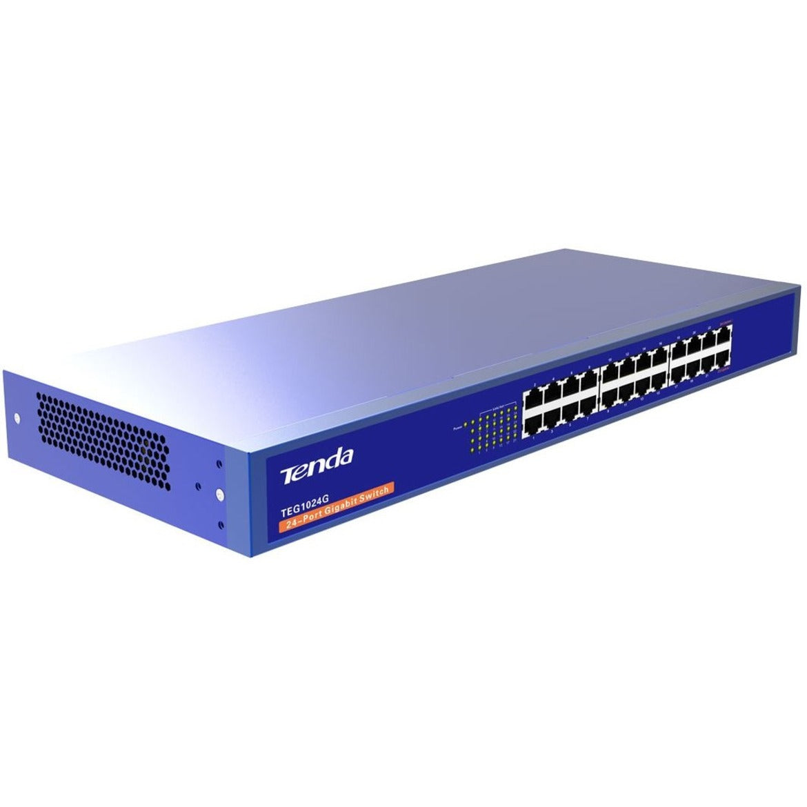 Tenda TEG1024G 24-Port Gigabit Ethernet Switch, High-Speed Network Connectivity for Your Business