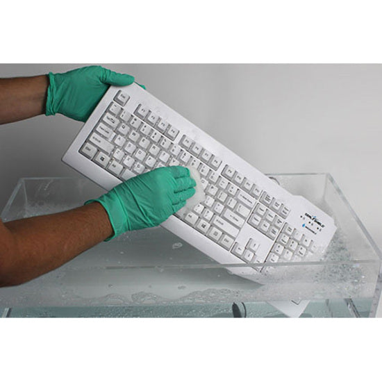 Seal Shield SSWKSV207 Silver Seal Medical Grade Keyboard, Lifetime Warranty, PC/Mac Compatible, Waterproof, Anti-corrosive