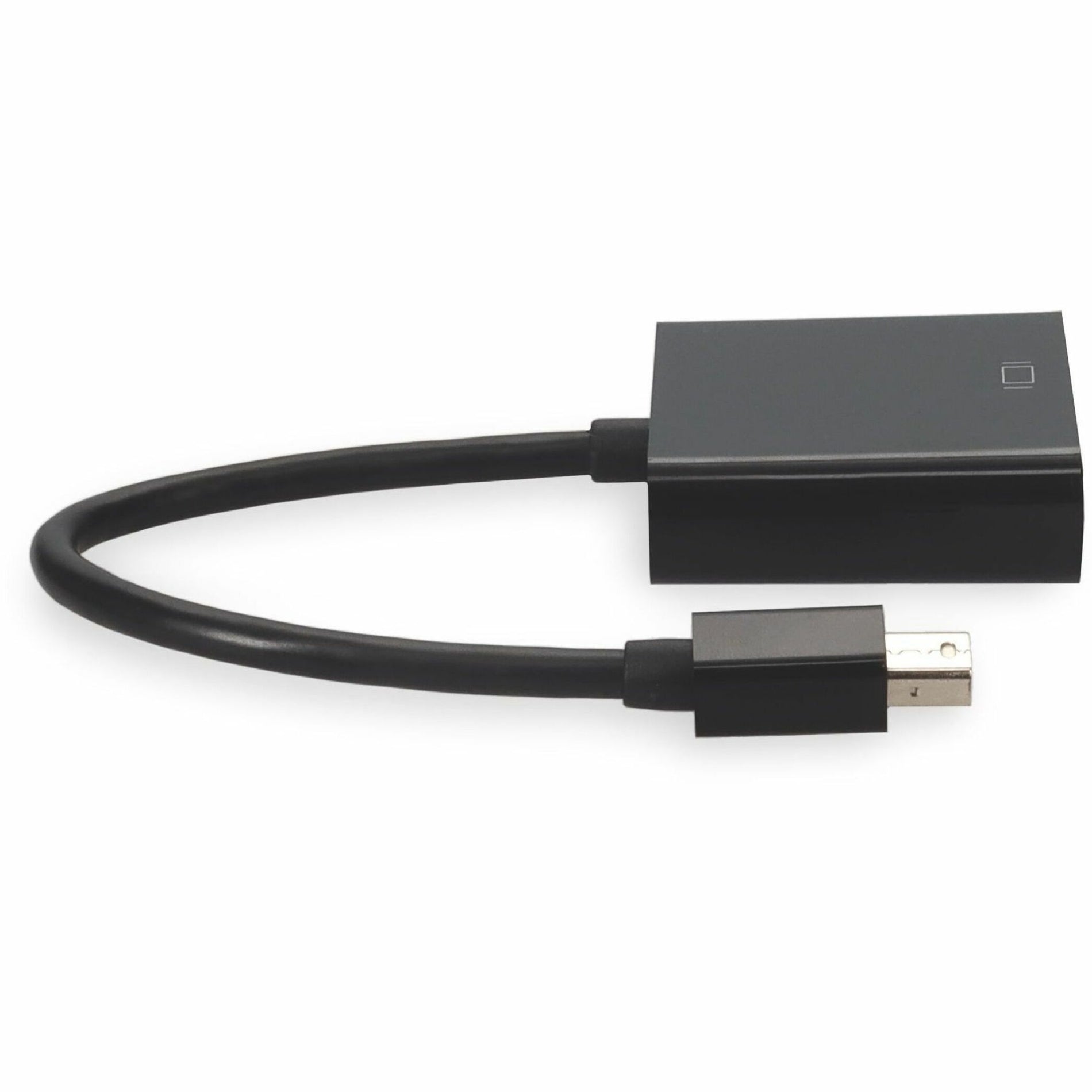 AddOn MDP2HDMIB Mini DisplayPort/HDMI Audio/Video Cable, Black, 7.87"