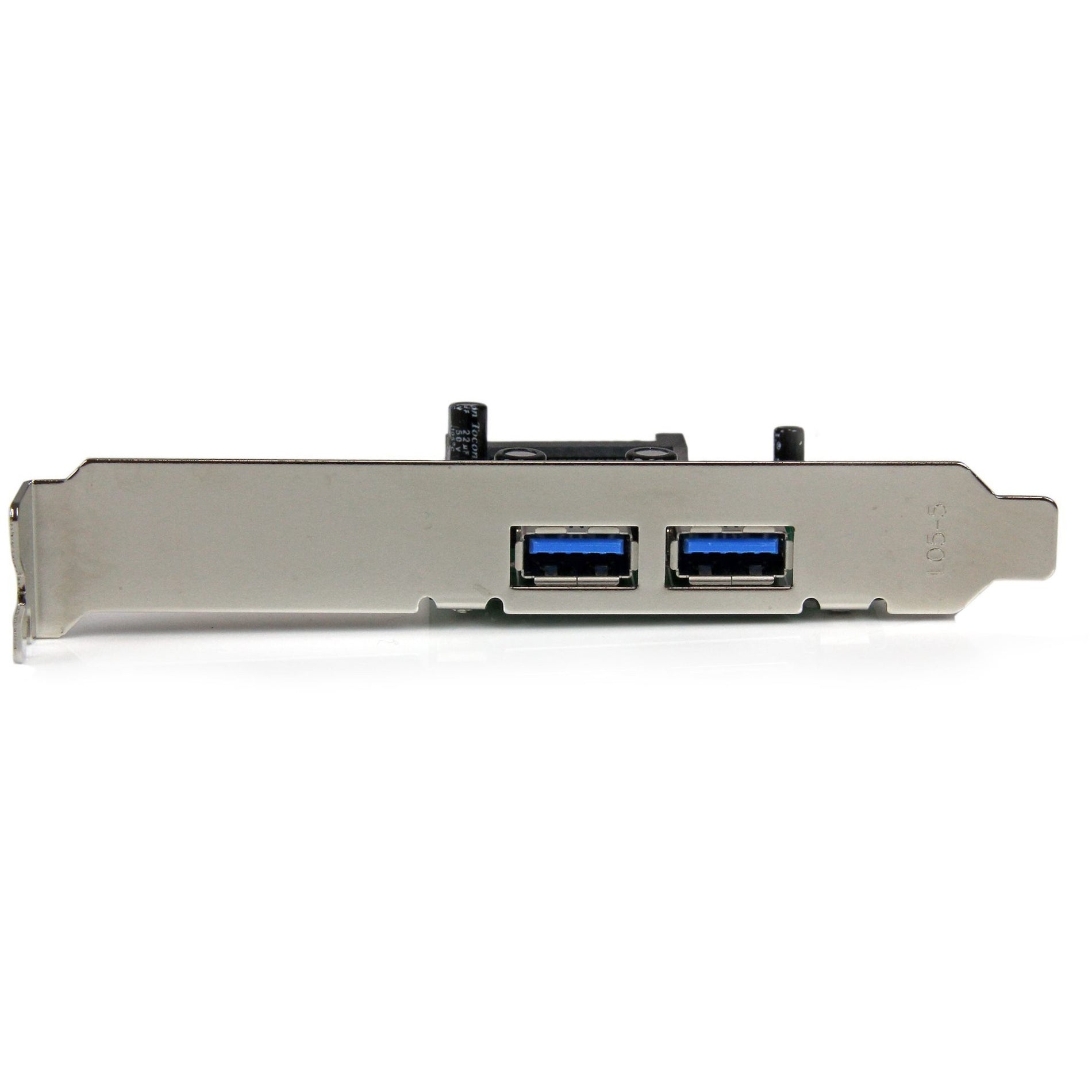 StarTech.com PEXUSB3S24 2 Port PCI Express (PCIe) SuperSpeed USB 3.0 Card Adapter with UASP - SATA Power, High-Speed Data Transfer and Power for Your PC
