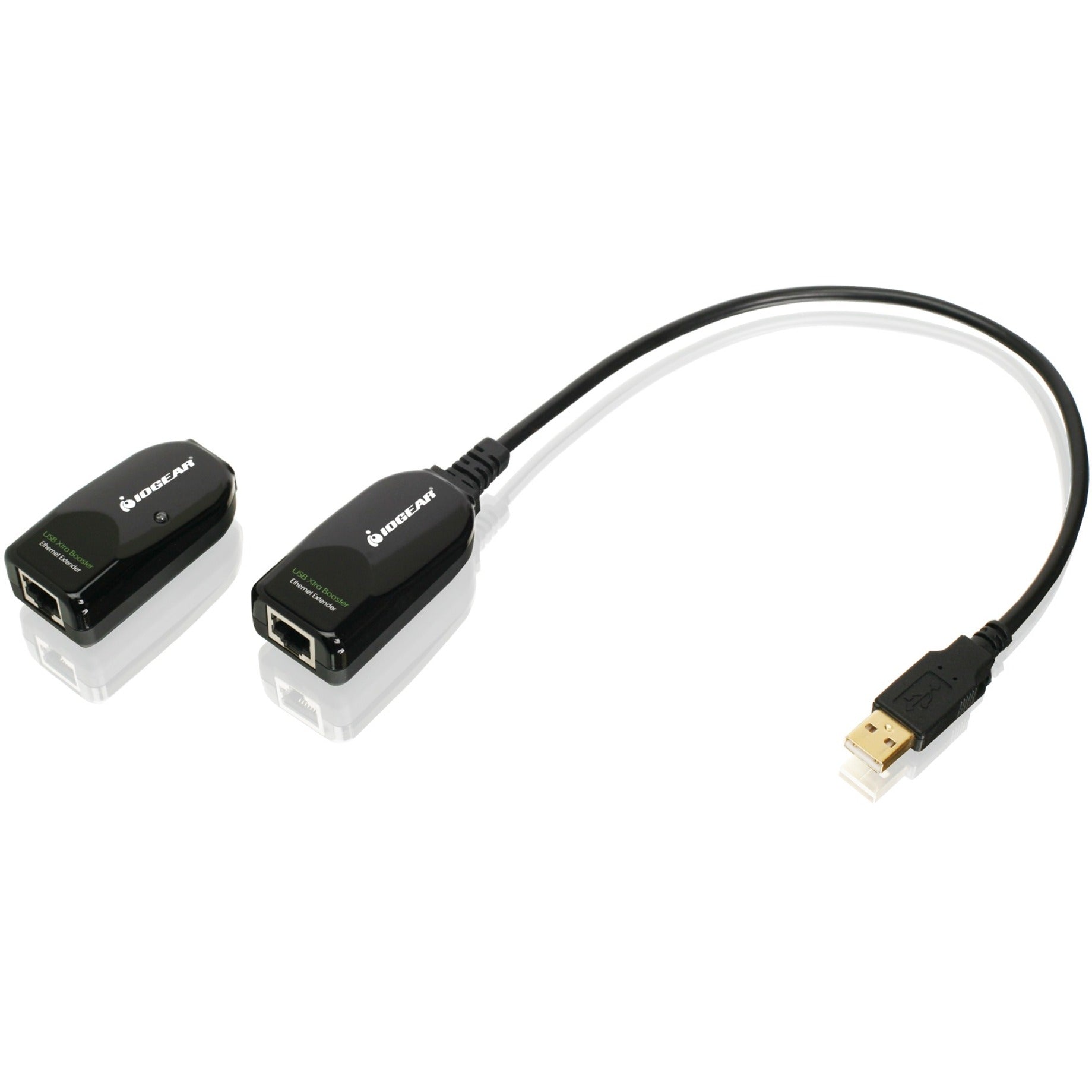 IOGEAR GUCE62 USB 2.0 BoostLinq Ethernet - 164ft, Reliable USB Extender for Long Distance Connections