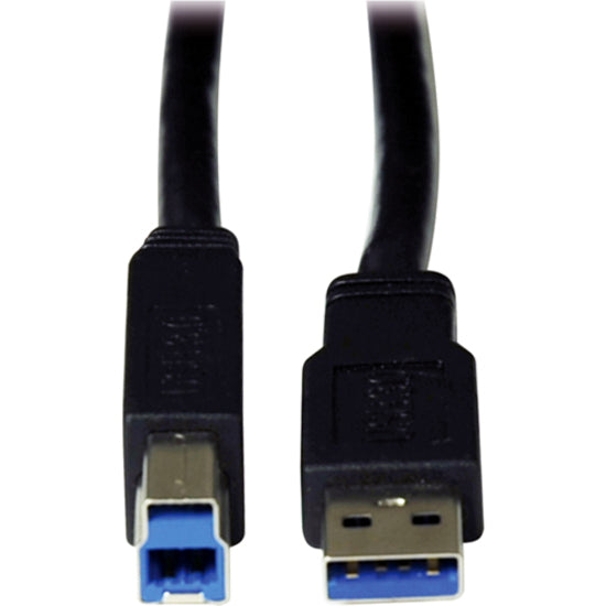Tripp Lite U328-025 SuperSpeed USB3.0 A/B Active Device Cable (A Male to B Male), 25ft. Data Transfer Cable