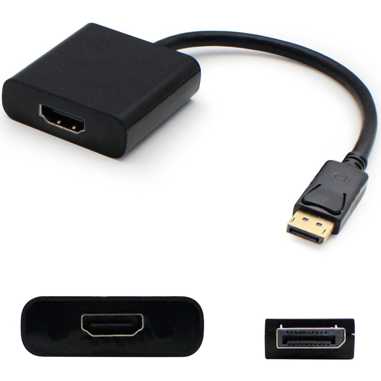 AddOn DISPORT2HDMIA Active Displayport to HDMI Converter Black - M/F, 3 Year Warranty