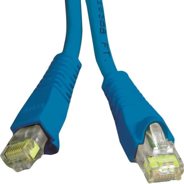 Siemon MC6-07-06 MC Cat.6 UTP Patch Network Cable, 7 ft, Flame Resistant, Lead-free, Halogen Free, PVC Free, LSZH, Clear Boot, Blue