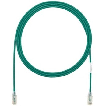 Panduit UTP28SP10GR Cat.6 UTP Patch Network Cable, 10 ft, Green, LSZH, CM, RJ-45 Male Connectors