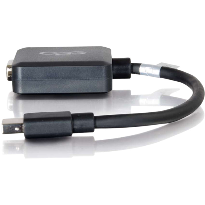 C2G 54315 8in Mini DisplayPort to VGA Active Adapter Converter - M/F, Connect Your Tablet, Notebook, Monitor, and Video Device