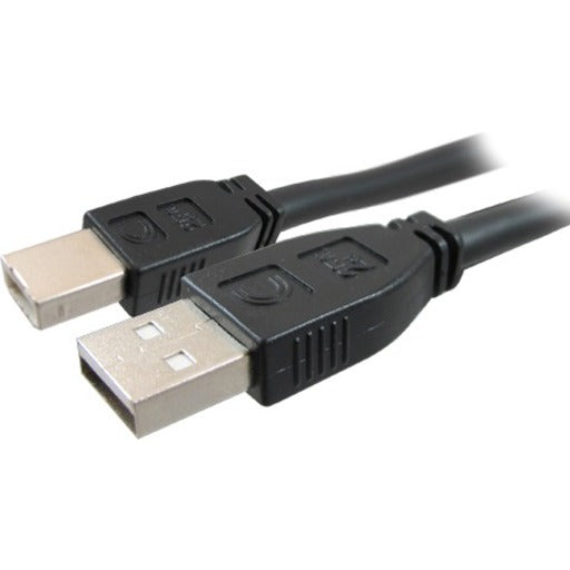 Comprehensive USB2-AB-25PROAP Pro AV/IT Active Plenum USB A Male to B Male Cable 25ft, Lifetime Warranty, UL Certified