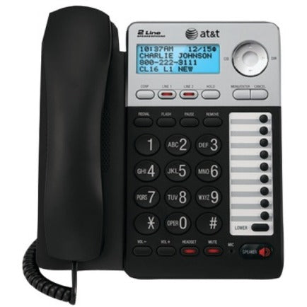 AT&T ATML17929 Standard Phone - 2 x Phone Line, Speakerphone