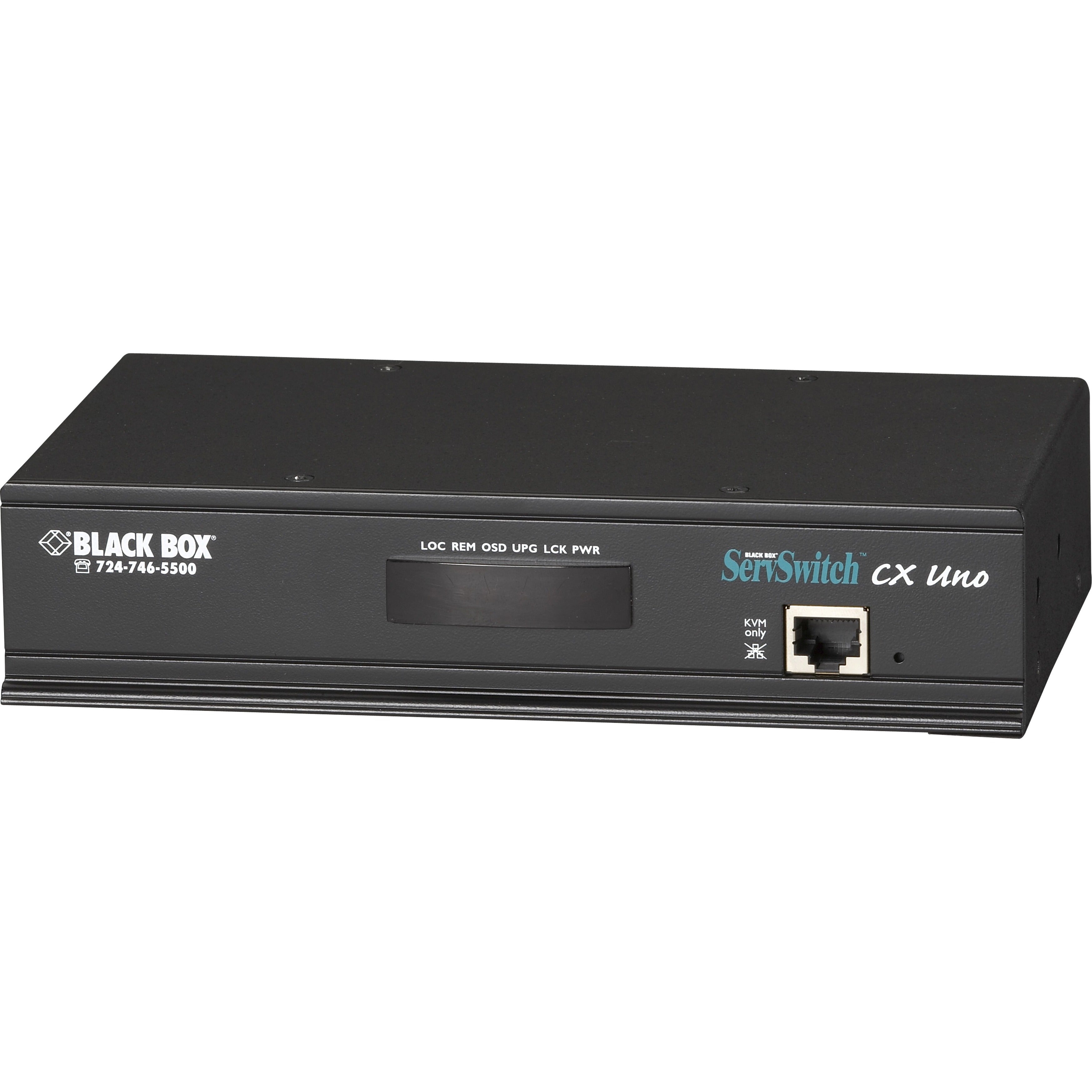 Black Box KV0161A ServSwitch CX Uno,16-Port KVM Switchbox