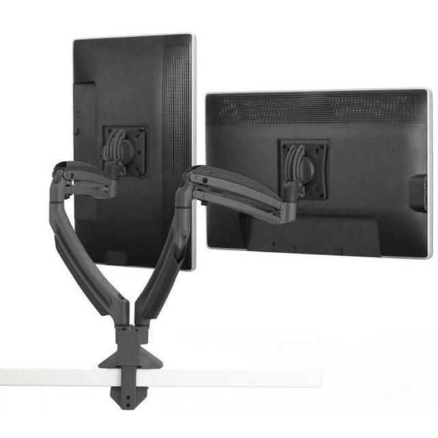 Chief K1D220B Kontour Dual Arm Desk Mount - For Displays 10-32", Black