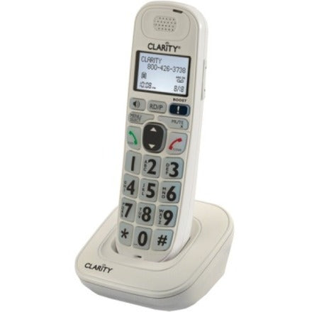 Clarity 53702.000 Amplified Cordless Phone System, DECT 6.0, Expandable, Hearing Aid Compatible