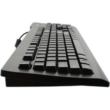 Seal Shield SSKSV207L Silver Seal Keyboard Long Cable, USB Wired QWERTY English (US) Layout, 104 Keys, Black