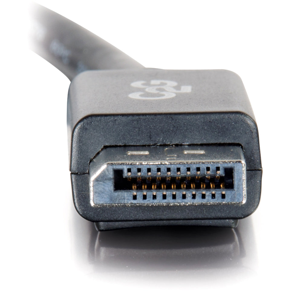 C2G 54401 6ft DisplayPort Cable with Latches - 8K Ultra HD, Active, Locking Latch, Strain Relief