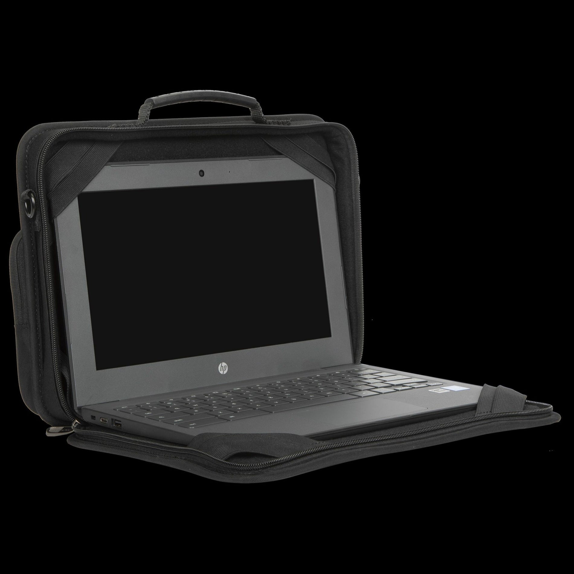 Targus TKC001 116" Work-in-Hülle mit EcoSmart für Chromebook Gepolsterter Schultergurt Reißverschlusstasche