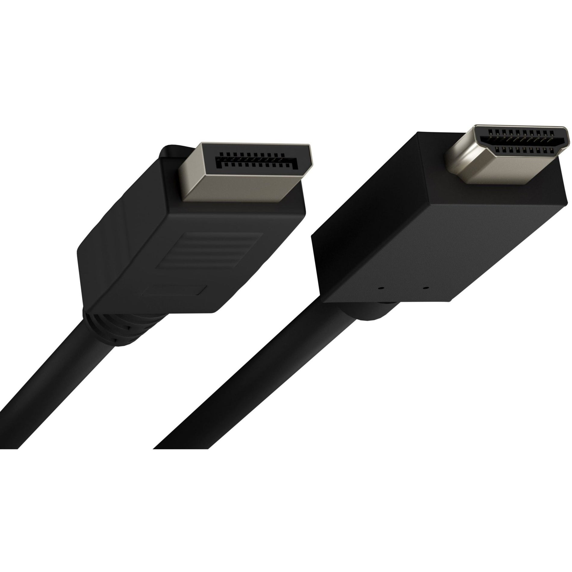 Unirise HDMIDP-10F-MM 10ft Displayport Male to HDMI Male Cable, High Quality Audio/Video Connection