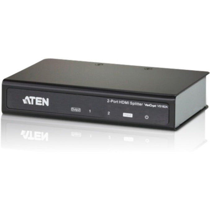ATEN VS182A 2-Port HDMI Splitter Ultra HD 4kx2k Plug-and-Play 