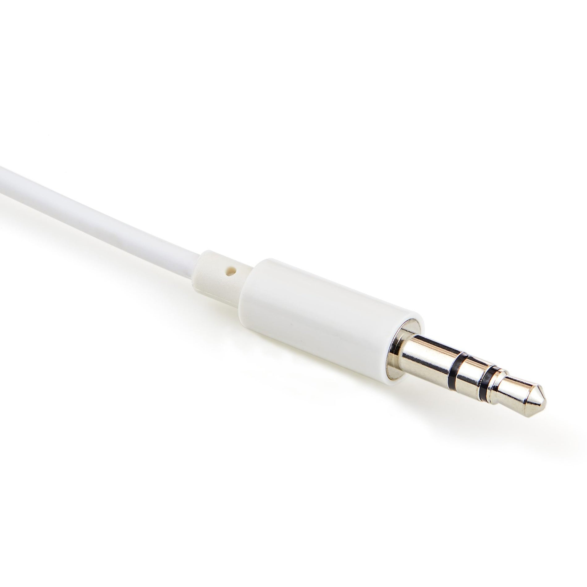 StarTech.com MUY1MFFADPW White Stereo Splitter Adapter - 3.5mm Male to 2x 3.5mm Female, Molded, 6" Cable Length