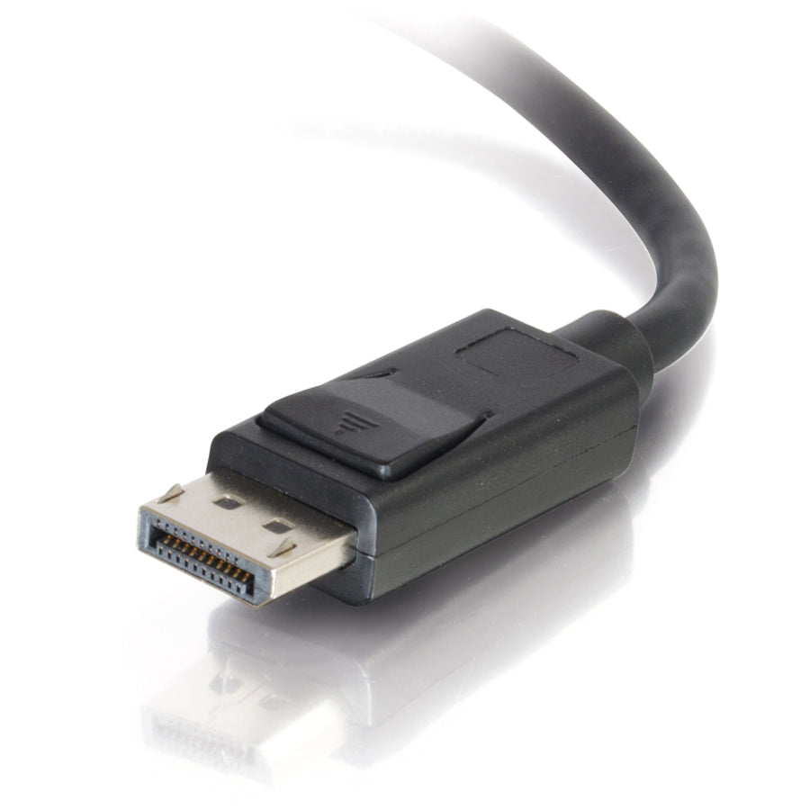 C2G 54403 15ft DisplayPort Cable with Latches - 8K Ultra HD, Locking Latch, Copper Conductor