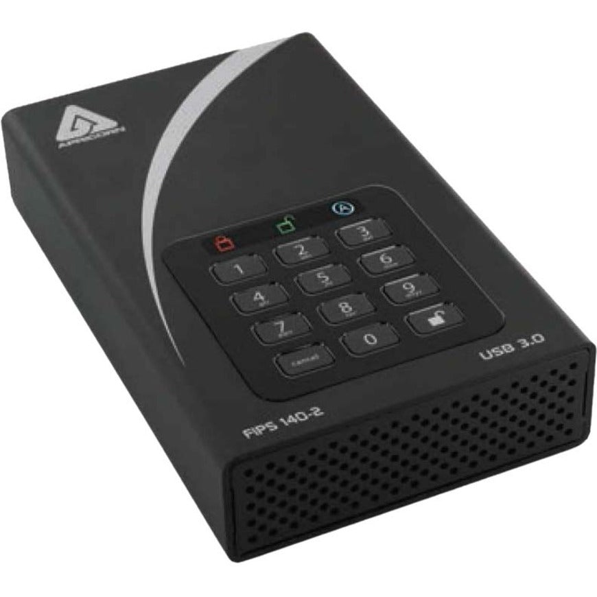 Apricorn ADT-3PL256F-2000 Aegis Padlock DT FIPS USB 3.0 Desktop Drive, 2TB, 256-bit AES Hardware Encryption