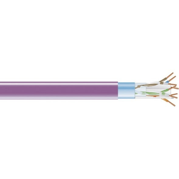 Black Box EVNSL0609A-1000 CAT6 400-MHz Solid Bulk Cable, 1000 ft, Noise Protection, EMI/RF Protection