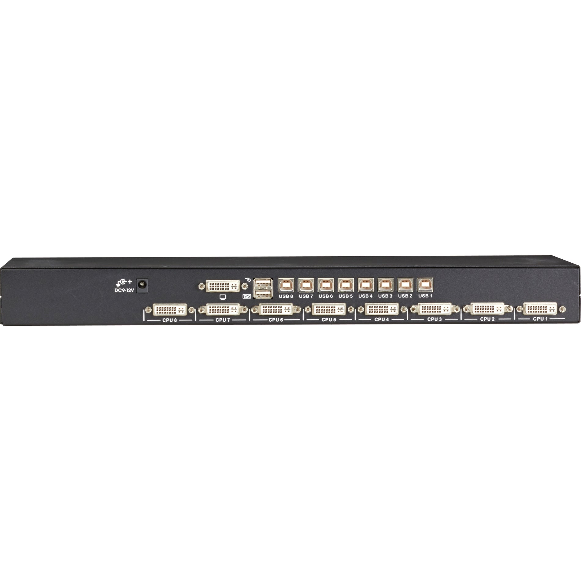 Black Box KV9508A ServSwitch EC for DVI + USB Servers and DVI + USB Console, 8-Port KVM Switchbox