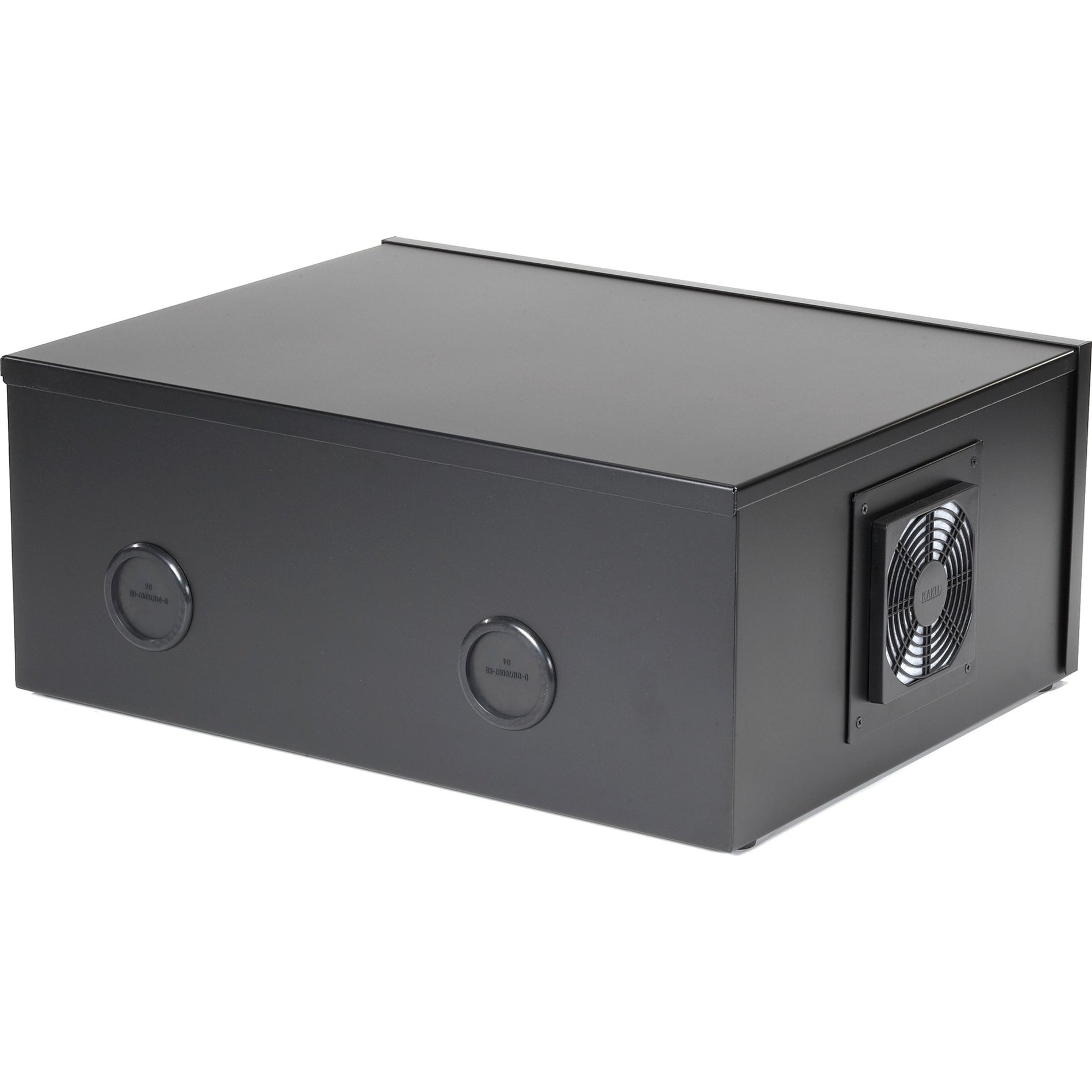 Black Box LCKBOX4U DVR Lock Box with Fan Unit, TAA Compliant - Secure Your DVR with Cable Management